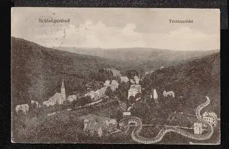 Schlangenbad. Totalansicht