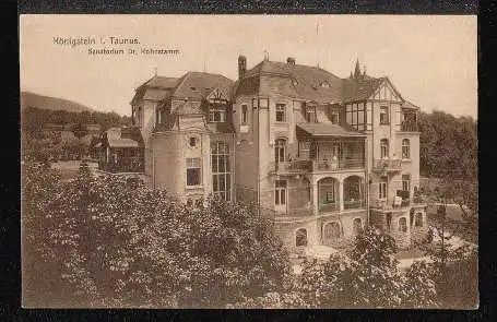 Bad Königstein i. Taunus. Sanatorium Dr. Kohnstamm