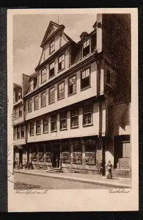 Frankfurt. Goethehaus