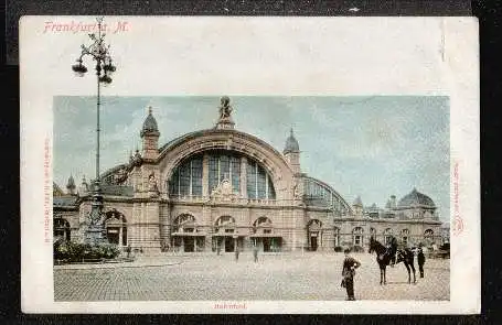 Frankfurt. Bahnhof