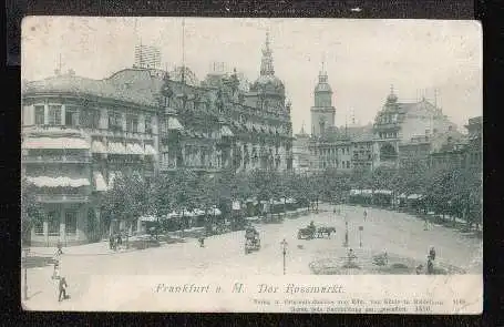 Frankfurt. Der Rossmarkt