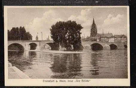 Frankfurt. neue&quot; Alte Brücke&quot;