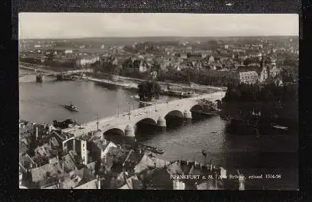 Frankfurt. Alte Brücke erbaut 1914 1926