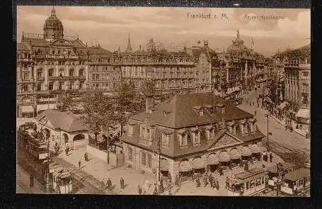 Frankfurt. An der Hauptwache