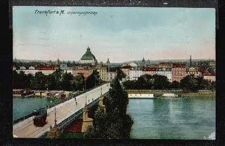 Frankfurt. Untermainbrücke