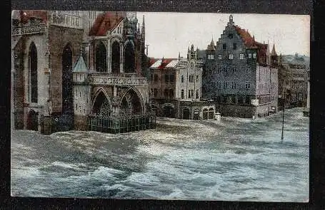 Hochwasserkatastrophe. Nürnberg 5 Febr. 1909