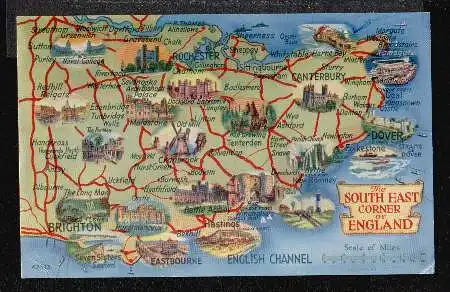 England. The South East corner of.