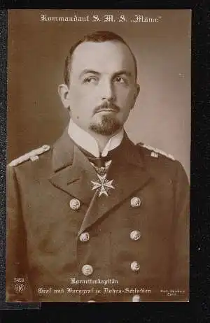 Kommandant SMS Möwe. Graf zu Dohna Schlodien