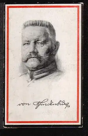 von Hindenburg.