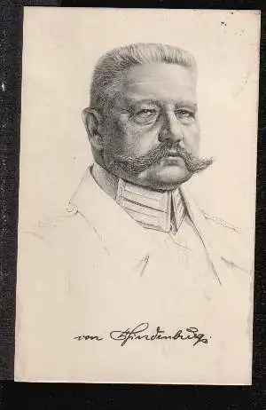 von Hindenburg.