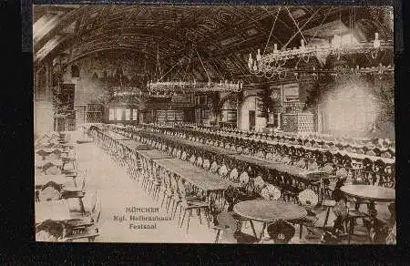 München. Kgl. Hofbräuhaus. Festsaal