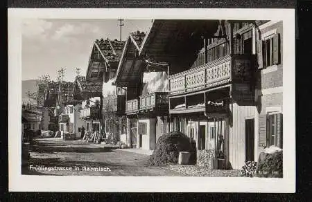 Garmisch. Frühlingstrasse