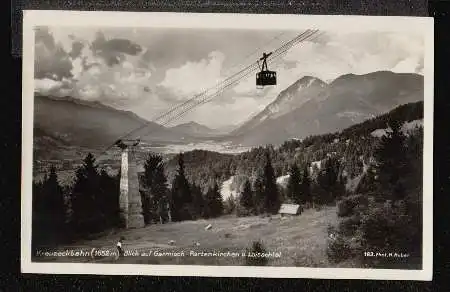 Garmisch-Partenkirchen. Kreuzekbahn