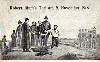 Robert Blums Tod am 9 November 1848
