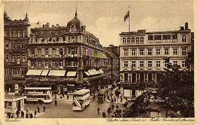 Berlin. Unten der Linden Ecke Friedrichstr.