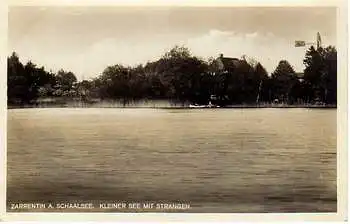 0 Zarrentin a. Schaalsee. Kleineren See Strangen.