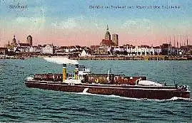 0 Stralsund. Überfahrt von Stralsund nach Rügen