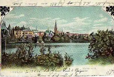 Lübeck. Mühlenteich