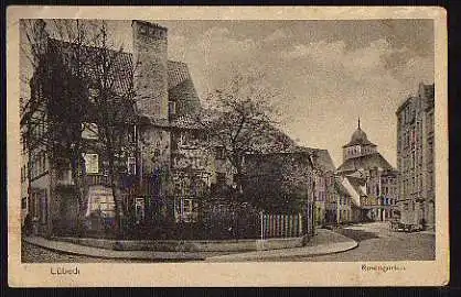 Lübeck. Rosengarten