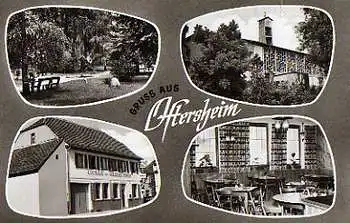 0 Oftersheim b. Schwet. Gasthaus ZUM GOLDENEN HIRSCH . Bes. August Polifka