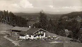 0 Hausham. Cafe Huberalm. Bayr. Alpen.