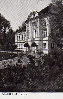 Kurland. Schloss Grünhof
