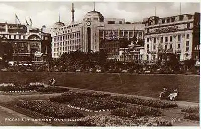 Manchester. Piccadylly Garden