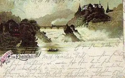 Rheinfall. Gruß vom