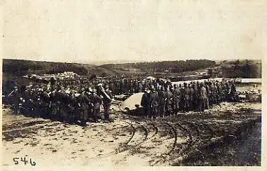 Soldatenbeerdigung. Orig. Foto aus dem Ersten Weltkrieg
