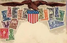 0 Briefmarken. USA.