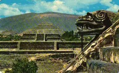 Mexiko.De San Juan Teotihuacan