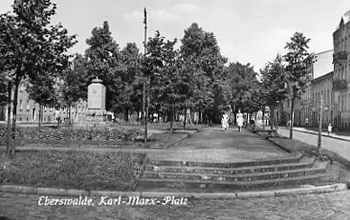 Eberswalde. Karr Marx Platz