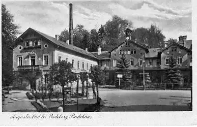 Augustusbad bei Radeberg. Badehaus