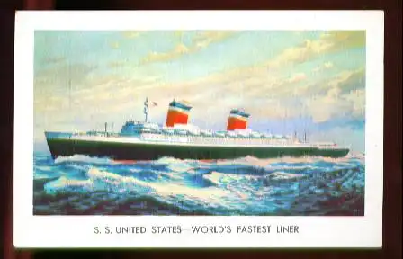 x00028; S:S UNITED STATES. WORLD´S FASTEST LINER.