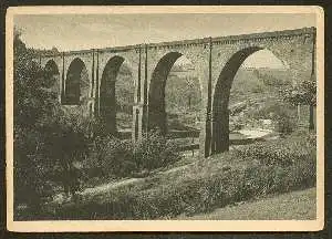 x00043; Freiberg i.Sa. Serie B: Staatliche Bauten. 5. Muldentalbrücke bei Freiberg.