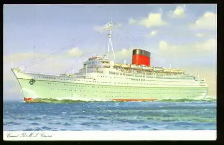 x00067; Cunard R.M.S. Caronia.