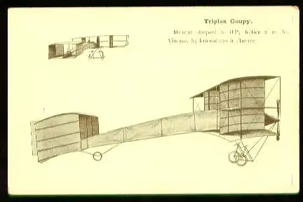 x00173; Triplan Goupy.