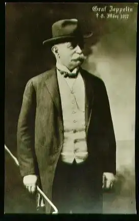x00211; Graf Zeppelin. Gestorben am 8. März 1917.