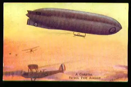 x00224; A Coastal Patrol type Airship.