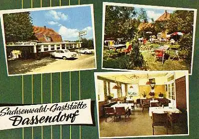 x00272; Aumühle 2330 .Sachsenwald Gaststätte Dassendort