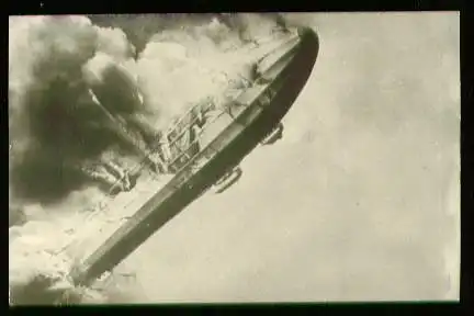x00275; Zerstörung des Marine Luftschiffes L2 1913.