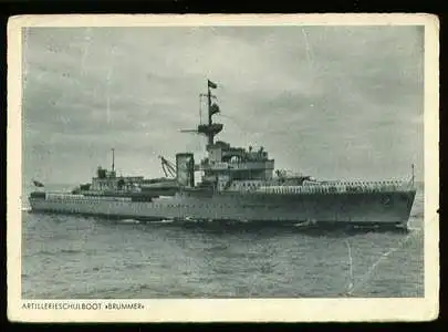 x00306; Artillerieschulboot Brummer.