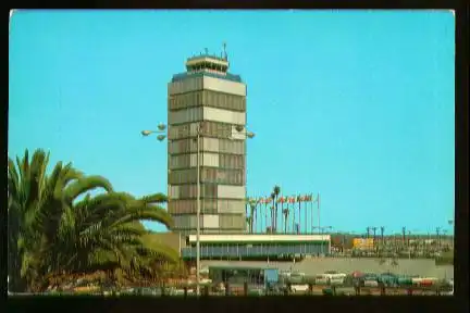 x00371; Control Tower. L.A inter. Air Tower.