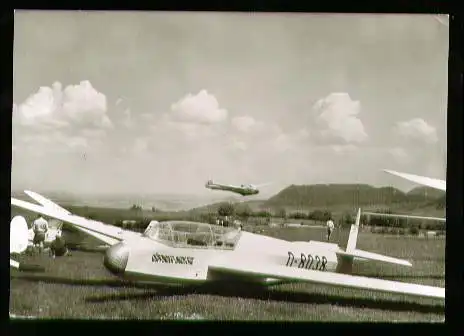 x00485; Segelflugschule. Hornberg üb. Schwäb. Gmünd.