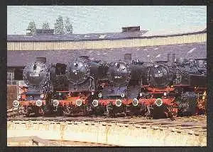 x00505; Dampflokomotiv Parade im Bw Nürnberg Hbf.