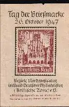 x00565; Tag der Briefmarke. 26 Oktober 1947. Ganzsache.