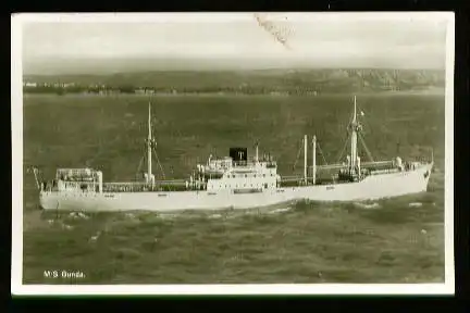 x00656; M/S Gunda. Bulit 1946.