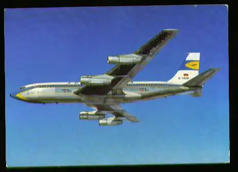 x00756; Lufthansa Boeing Jet 720B.