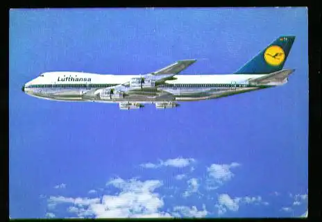 x00768; Lufthansa Boeing Jet747.