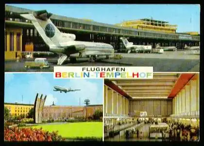 x00786; Flughafen Berlin Tempelhof.